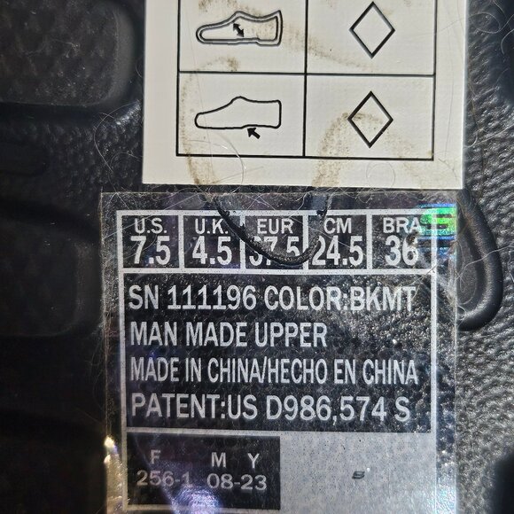 Skechers Black Women's Foamies Arch Fit Footsteps Stardust Clog Size 7.5 New - Picture 8 of 11